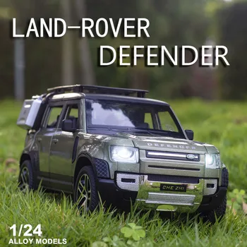 1:24 1:32 Land Rover Defender Automobilio Modelį Su Spaudimu Išgauto Lydinio Berniukams, Žaislų Automobiliai Diecasts & Žaislas Kolekcionuojamų Vaikams Automobilių Nemokamas Pristatymas
