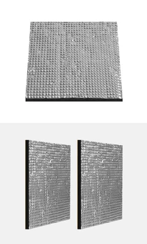 1/2vnt 200/300mm šildomos lova izoliacija Medvilnės lipnios folijos popieriaus izoliacija 3D Spausdintuvas Šildymo Lova, Lipdukas, Popierius