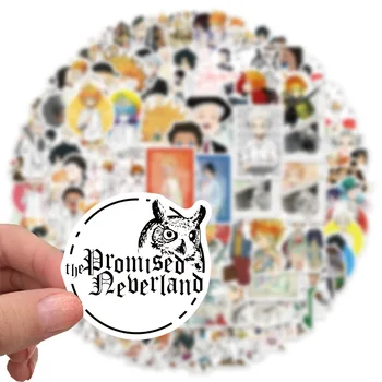 10/50/100vnt Pažadėjo Neverland Lipdukai Anime Decal Šaldytuvas Gitara Riedlentė Nešiojamas Bagažo Pegatinas Grafiti Lipdukas