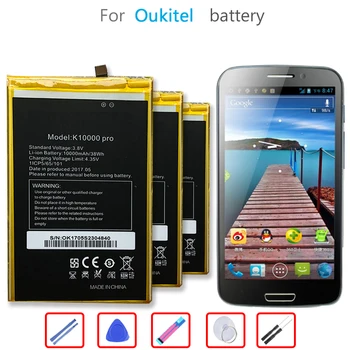 10000mAh Baterija Oukitel K10000 Pro K10000Pro Mobilusis Telefonas