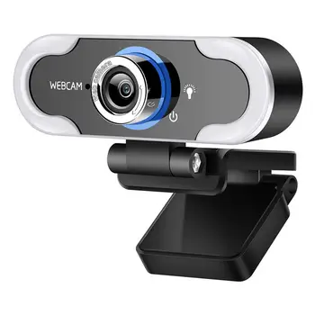 1080P 4MP Web Kamera su Mikrofonu Ryškumas Reguliuojamas Gyvos Kameros