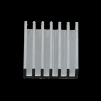 10vnt 14*14*6 mm Aliuminio heatsink elektroninių radiatoriaus aušintuvas
