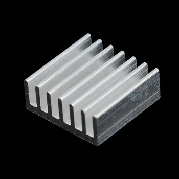 10vnt 14*14*6 mm Aliuminio heatsink elektroninių radiatoriaus aušintuvas