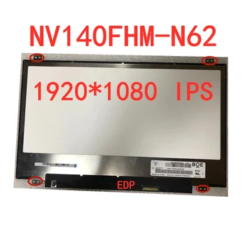 14.0 Colių Nešiojamas LCD Ekranas BOE NV140FHM-N62 V8.0 00NY446 LED Ekranas 1920x1080 IPS EDP 30 KAIŠČIŲ Matricos