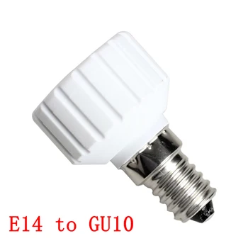 1PC E14, Kad GU10 Lempos Laikiklis Keitikliai lempose Keitikliai, LED Lemputės Adapteris, Lemputės, Lempos Konverteris Turėtojas