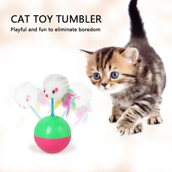 1pc Mimi Mėgstamą kailio Pelės Plastiko Play Kamuoliukus skirtus Gaudyti Kačių Reikmenys Masažuoklis Kačiukas Kačių Žaislai, Naują Atvykimo Patvarus Naminių Kačių Žaislai