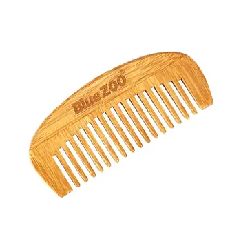 1PC Natūralaus Bambuko, plaukų kirpimo Šukos Anti-Static, plaukų kirpimo Šukos Nešiojamų Plaukų Šepetys Žmonių Plaukų Grožio Makiažas Priežiūros Priemonės