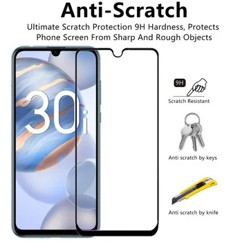 2 VNT Grūdintas stiklas Huawei Honor 30i Screen Protector Anti-Scratch Sprogimo Įrodymas, už Garbę 30i Apsauginis Stiklas