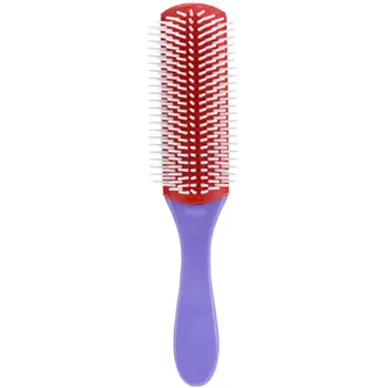 20.5 cm Ilgis Anti-static 9 Eilučių Plaukų Šepetys Amatų Hairbrush Kirpyklos Galvos Massager Plaukų Šukos Stilius Įrankiai Sveikatos