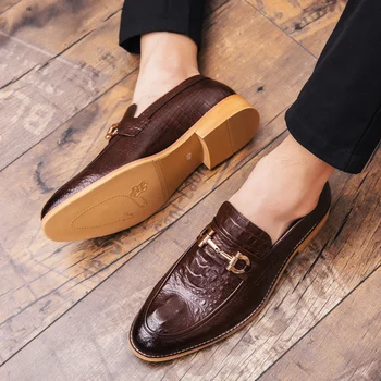 2019 pavasarį ir rudenį naujos mados Britų stiliaus asmenybė atkreipė lauko laisvalaikio patogus verslo batus didelio dydžio 47