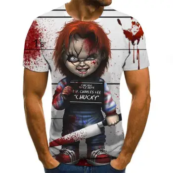 2020 Nauji vyriški/moteriški marškinėliai Trumpas rankovėmis T-shirt Spausdinimas 3dt Marškinėliai Atsitiktinis Hip-hop 3d Spausdinimo T-shirt Viršuje XXS-6XL