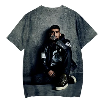 2021 Dainininkas Zayn Malik Naujas Zain Javadd Malik 3D Spausdinimo ChildrenT-shirt Berniukas/Mergaitė, Vaikų trumpomis Rankovėmis T Shirts