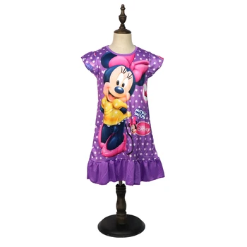 2021 Disney Princesė Mergina Dress Vasarą Vaikams, Rūbai Vaikams, Pižama Gimtadienio Suknelės, Laisvalaikio Kostiumas Minnie Mouse 3 8 Y