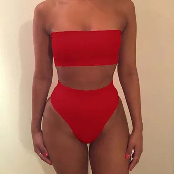 2021 Kietas Bikini Brazillian Maudymosi Kostiumėlį Moterų Bikini Rinkinys Sexy Off Peties Maudymosi Kostiumėliai, Moterų Plaukimo Biquini Maillot De Bain Femme