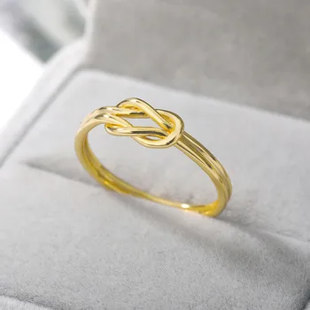 2021 Madingų Paprasta Moteris Kink Žiedai Moterims Aukso, Nerūdijančio Plieno Žiedai, Sužadėtuvių Geometrinis Korėjos Mergaičių Žiedai Dovanos