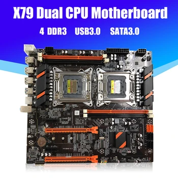 2021 Naujas X79 Dual CPU LGA 2011 16 DDR3 USB Prievadų SATA PCIE X16 PUBG Žaidimų Plokštė 32GB DDR3 ECC REG Atminties Rinkinys