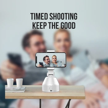 360 Sukimosi Veido Sekimo Selfie Stick Objekto Stebėjimo Kameros Savininkas, Gimbal Už Nuotrauką Vlog Live Video Įrašyti PK Apai Genie