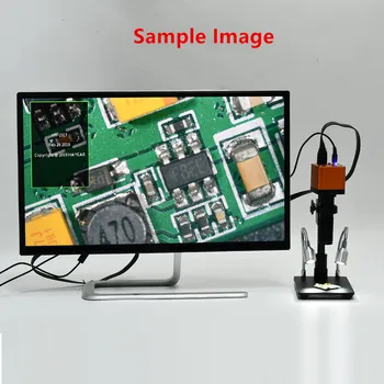 37MP Mikroskopo vaizdo Kamera FHD 1080P 60FPS Panasonic Jutiklis HDMI USB 150X C-Mount Pramonės Skaitmeninis Didinamojo stiklo Rinkinys, skirtas PCB Remontas