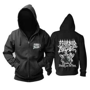 4 dizaino Harajuku Liguistas Angelas Juosta Medvilnės Roko Hoodies Žiemos striukė hardrock Mirties Punk Black Metalo Palaidinukė poleras