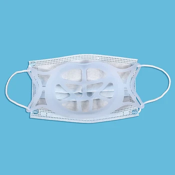 5vnt/set 3D Nagų Kaukė Paramos Kvėpavimo Padėti Padėti Kaukė Vidinės Pagalvėlės Laikiklis Maisto kokybės Silikono Kaukė Turėtojas Kvėpuojantis Vožtuvas