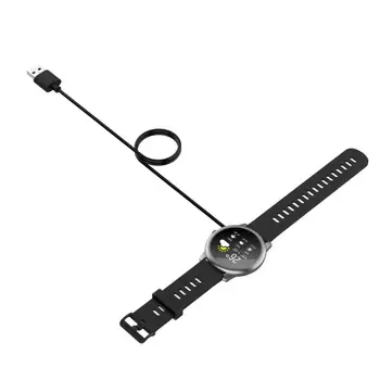 60/100cm Įkroviklio Xiaomi haylou saulės LS05 Smartwatch USB Įkrovimo Kabelis Smart Žiūrėti Dock Laidas Laidas Įkroviklis Adapteris Priedų
