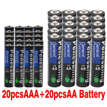 60 VNT 1,5 V AAA Baterijos 3a Šarminis ir 60 VNT 1,5 V AA baterijos 2a Šarminis Sausas Baterija