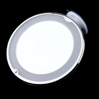 7X Didinamąjį Apšviesta Kosmetinis Makiažas Veidrodis su Gamtos Baltas LED, 360 Laipsnių