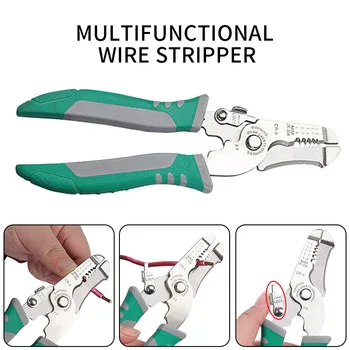 8.0-14 Abisolieren Wire stripper Elektrikas kabelis Elektrikas žirklės Traukiant replės Zangen werkzeuge schneiden