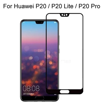 9H Apsauginis Stiklas Huawei P20 Lite Pilnas draudimas Screen Protector, Grūdintas Stiklas Huawei P20 Stiklo Plėvelė Huawei P20 Pro