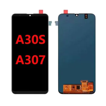 A30S Incell LCD Ekranas Samsung Galaxy A30S A307F A307 A307FN Ekranas Jutiklinis Ekranas skaitmeninis keitiklis Ekrano Surinkimo Surinkimo Dalys