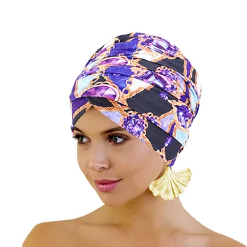 Afrikos dizaino Skarelė ilgai Galvos skara Žydų Headcover Turbaną skara Deformuoti Plaukų Afrikos Headwrap Bohemijos Headwrap Chem medvilnės