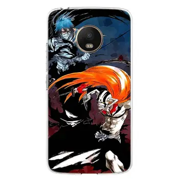 Anime Bleach Ulquiorra Cifer Telefoną Atveju Motorola Moto G7 G8 G9 Galia E6 E5 G5 G6 G5S Vieną Veiksmų Plius Žaisti ES G4 E4 Dangtis