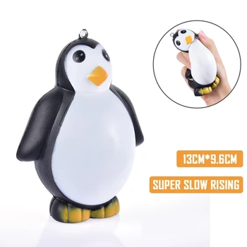 Anti stresas Pingvinas Plonas Lėtai Augančių Gyvūnų, Modelis PU Įtempių Žaislas