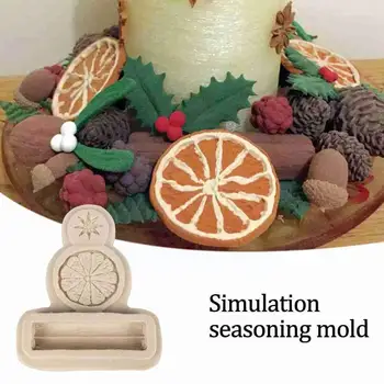 Anyžių, Cinamono Modeliavimas Prieskonių Pelėsių Silikono Citrinų Apdailos Pelėsių Tortas Minkštas Indai Sausainių Kepimo Priėmimo Desertas T4Y2