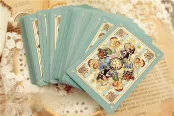 Aukštos Kokybės Alice in Wonderland Kortų Pokerio Kortų Žaidimas, stalo Žaidimai Suaugusiems Šeimos Vaikas Šalis Žaidimai Senovinių Žaislų Dovana