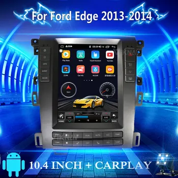 Automobilio radijas multimedijos grotuvo-ford edge 2012-m. Tesla stiliaus stereo 