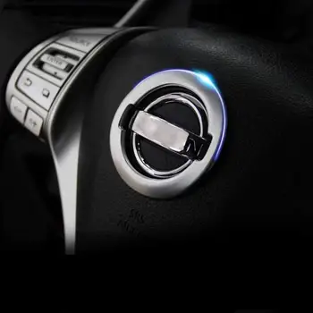 Automobilio Vairo Ratas Apdaila Padengti Logotipas Žiedas Įklija, Nissan X-Trail-2019 Prasideda 2017-2020 Sylphy 2020 Priedai