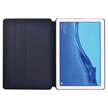 Balta Nuotrauka Serijos, Tablet Atveju, Huawei MediaPad M5 10.8 Colių/M5 Lite 10.1 Colių Lašas Atsparumas Stovo Dangtelis+Nemokamas Stylus