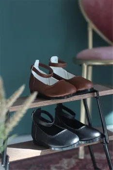BJD doll batai apvalios galvos mielas universalus kasdieninis odiniai batai tinka 1/4 1/6 YOSD lėlės drabužių priedai