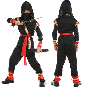 Bluey fantasia Ninja kostiumas vaikams šalta žudikas ir piratų cosplay vaikams berniukas kostiumas kostiumas vaikams vaikams ilgomis rankovėmis, kelnes kostiumas vaikams