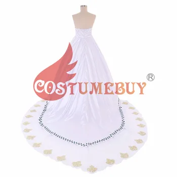 CostumeBuy Žaidimas Final Fantasy IX FF9 Granatas Til Alexandros Princesė Dress Cosplay Kostiumų Halooween Baltos Suknelės