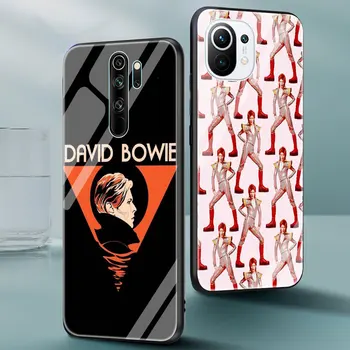 David Bowie Stiklo Telefoną Atveju Xiaomi Redmi Pastaba 9S 8 Mi Poco X3 NFC 9 7 10T 8T 10 Lite 9T Pro 5G 9C Padengti Coque