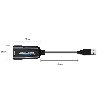 Didelės spartos USB 3.0 Filmavimo Kortelės Max 1080p 60fps Įrašymas Patogus, Kompaktiškas HDMI-suderinamas Su USB Žaidimas Užfiksuoti Kortelės