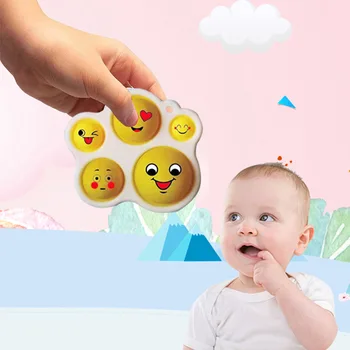 Dimple Fidget Jutimo Žaislas Mielas Įtempių Antistress Valdybos Autizmo Nerimas Fidget Žaislas Vaikams Aštuonių Planetų
