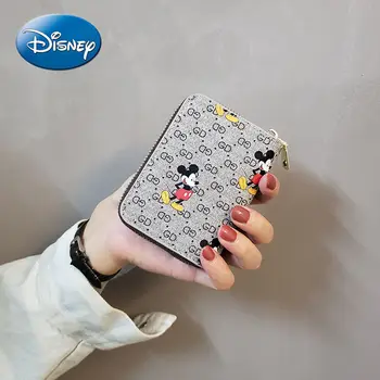 Disney Mickey Mouse Mergina Kortelės Turėtojas Europoje ir Amerikoje Organų Stiliaus Mados Monetos Rankinėje Mažų Monetų Piniginė kawaii vaikas piniginės