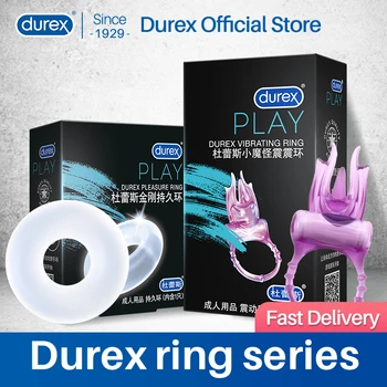 Durex Sekso žaislai moterims Malonumą Varpos Žiedas Žaisti Vibratorius Moterims Žmogus, G Spot Klitorio už Porą Suaugusiųjų Intymių Prekių