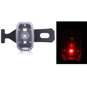 Dviračio Žibintas Įkraunamas LED USB Dviratį Uodegos Šviesos Dviračių Įspėjimo Lemputė MTB Road Bike