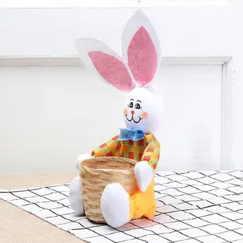 Easter Bunny Kiaušinių Krepšelį Maišelį Triušių Laikymo Maišelis Kūrybos Namų Puošybai Tiekėjas Velykų Kibirą Vaikams Festivalis 