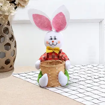 Easter Bunny Kiaušinių Krepšelį Maišelį Triušių Laikymo Maišelis Kūrybos Namų Puošybai Tiekėjas Velykų Kibirą Vaikams Festivalis 