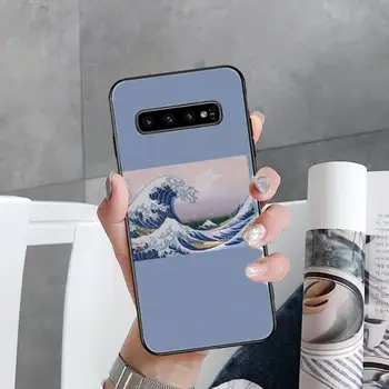 Estetinės modelis Van Gogho Meno Telefono dėklas Padengti Samsung S6 S7 krašto S8 S9 S10 e plius A10 A50 A70 note8 J7 2017